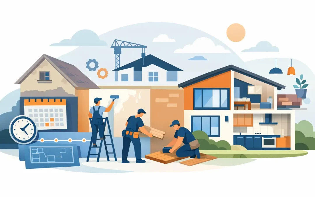 Whole House Remodel Timeline and What to Expect