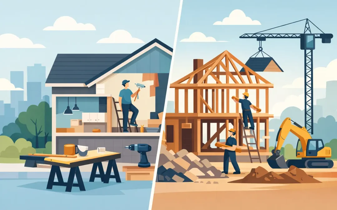 Remodeling Versus Rebuilding Your House